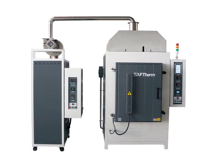 1100℃大容量排膠預燒一體爐